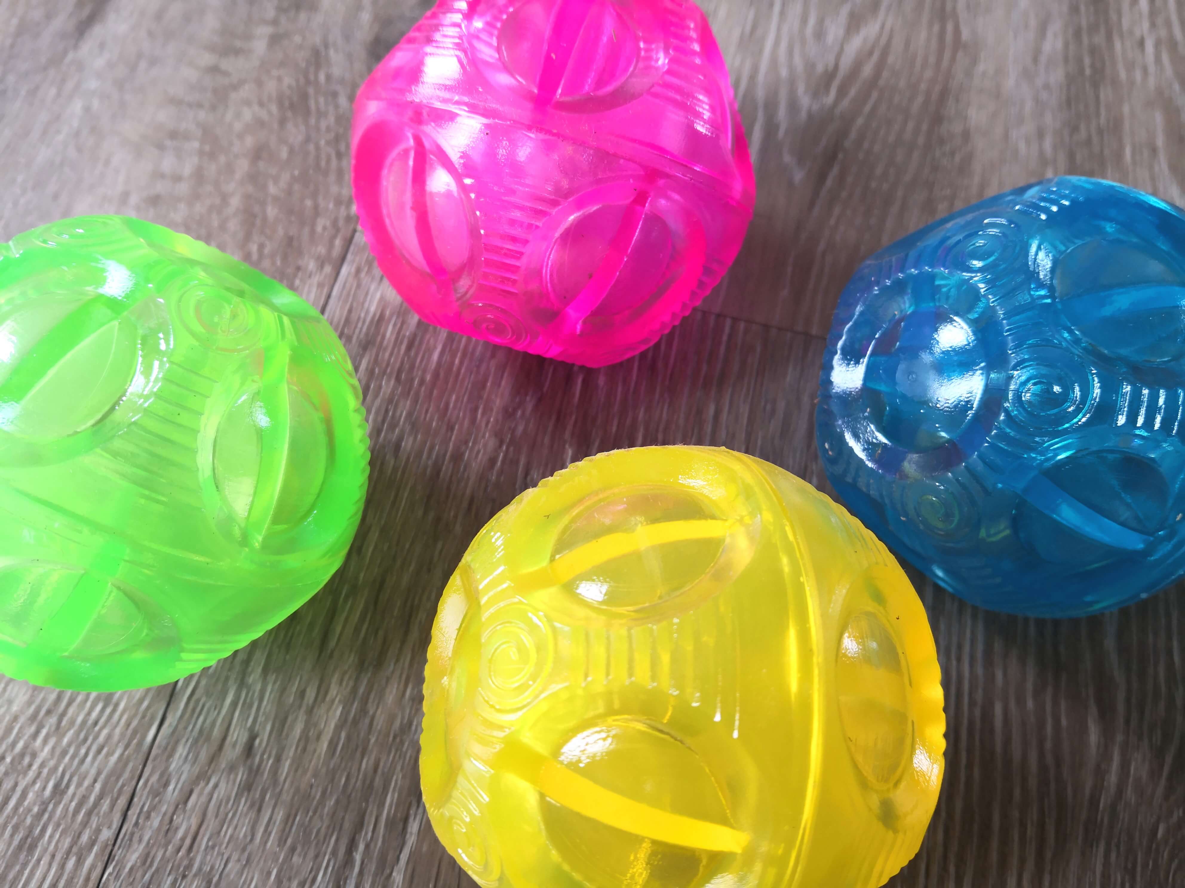 Sensory flashing balls Irregular Bounce Squidling Toys